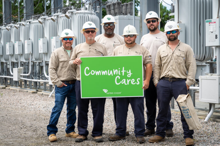 Santee Cooper employees show support for Community Cares.