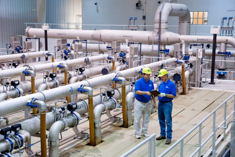 Inside look at the Lake Marion Regional Water Systems building.